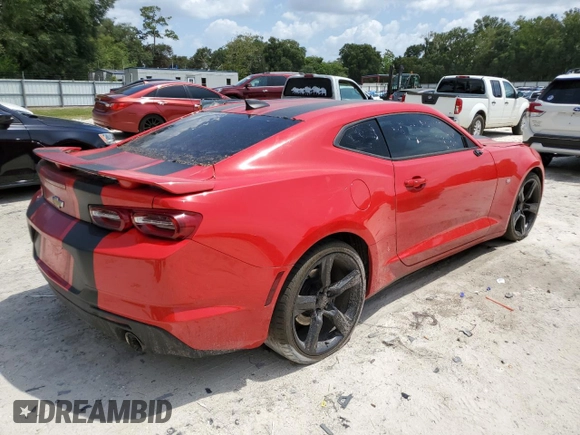 2020 Chevrolet Camaro 1LT with VIN 1G1FB1RX4L0148952, listed as a Copart auction lot 65037463 with 23,474 mi miles. Bid and sale history available at carsss.com. Image 3.
