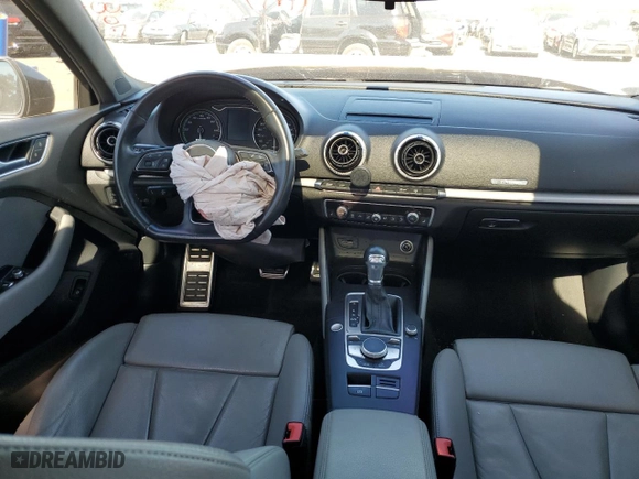 2017 Audi A3 Sportback e-tron Premium with VIN WAUUPBFF1HA041213, listed as a Copart auction lot 70825023 with 0 mi miles. Bid and sale history available at carsss.com. Image 8.