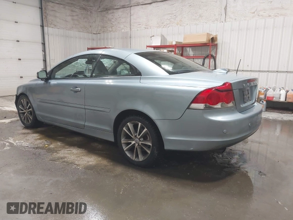 2010 Volvo C70 with VIN YV1672MC5AJ093125, listed as a IAAI auction lot 41459887 with 107,944 mi miles. Bid and sale history available at carsss.com. Image 3.