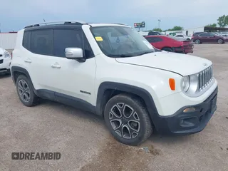 2017 Jeep Renegade Limited with VIN ZACCJADB6HPE93491, listed as a IAAI auction lot 42155903 with 149,115 mi miles and . Bid and sale history available at DreamBid. Image 1.