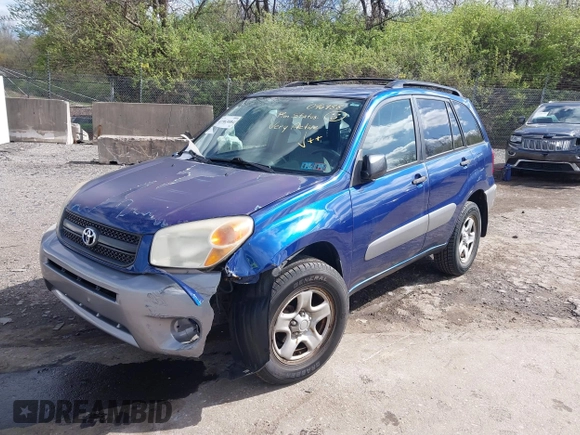 2005 Toyota RAV4 with VIN JTEHD20V956046988, listed as a IAAI auction lot 41963084 with 151,036 mi miles. Bid and sale history available at carsss.com. Image 6.