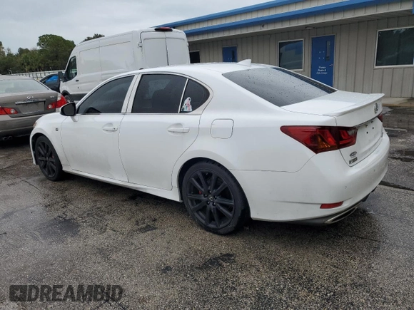 2015 Lexus GS 350 with VIN JTHBE1BL9FA000877, listed as a Copart auction lot 41184674 with 91,361 mi miles. Bid and sale history available at carsss.com. Image 2.