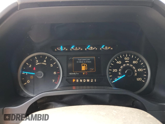 2017 Ford F-150 XL with VIN 1FTEW1CF9HKC56020, listed as a Copart auction lot 62033235 with 190,448 mi miles and Clean title. Bid and sale history available at DreamBid. Image 9.