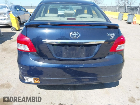 2007 Toyota Yaris with VIN JTDBT923871086058, listed as a IAAI auction lot 41775205 with 149,673 mi miles. Bid and sale history available at carsss.com. Image 6.