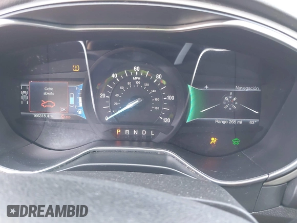 2016 Ford Fusion Energi SE Luxury with VIN 3FA6P0PU8GR273122, listed as a IAAI auction lot 42062083 with 166,318 mi miles. Bid and sale history available at carsss.com. Image 7.