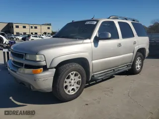 2005 Chevrolet Tahoe Z71 with VIN 1GNEK13T25R230273, listed as a Copart auction lot 81730804 with 355,575 mi miles and Non Repairable. Bid and sale history available at carsss.com. Image 1.