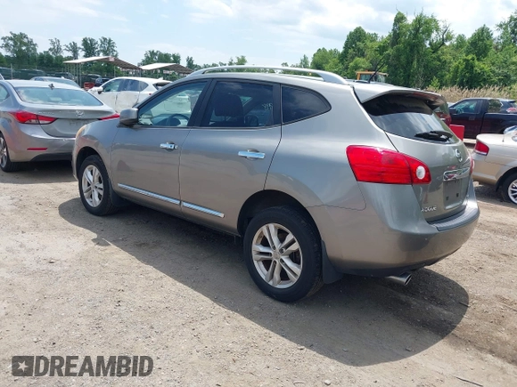 2013 Nissan Rogue S with VIN JN8AS5MV6DW601616, listed as a IAAI auction lot 42230998 with 119,521 mi miles and . Bid and sale history available at DreamBid. Image 3.