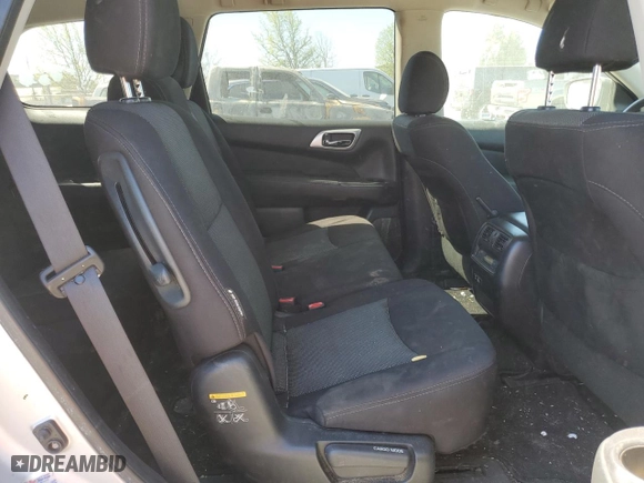 2020 Nissan Pathfinder S with VIN 5N1DR2AN0LC637868, listed as a Copart auction lot 52652525 with 134,045 mi miles and Clean Title. Bid and sale history available at carsss.com. Image 11.