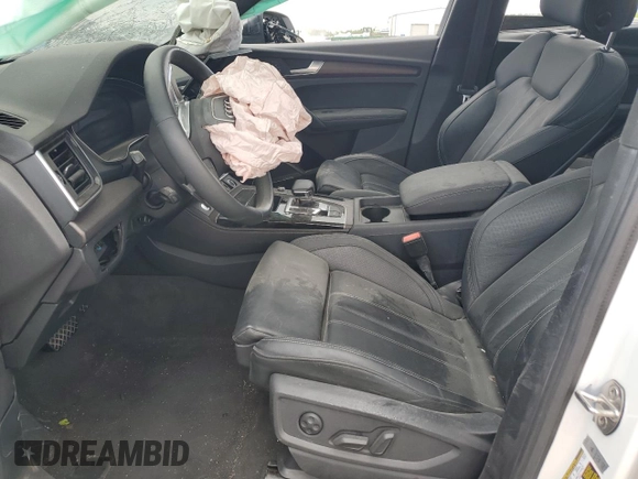 2023 Audi Q5 Sportback S line Premium Plus with VIN WA15AAFYXP2177153, listed as a Copart auction lot 52796865 with Not provided miles and Salvage title. Bid and sale history available at DreamBid. Image 7.