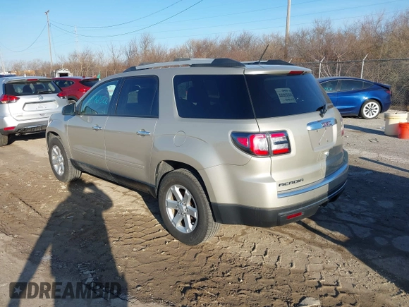 2015 GMC Acadia SLE with VIN 1GKKVPKD6FJ278928, listed as a IAAI auction lot 41761522 with 182,645 mi miles. Bid and sale history available at carsss.com. Image 3.