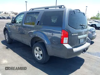 2012 Nissan Pathfinder SV z VIN 5N1AR1NB8CC626579, wystawiony jako IAAI lot #42316413 z przebiegiem 187 205 mil mil oraz . Historia ofert i sprzedaży dostępna na DreamBid. Obrazek 3.
