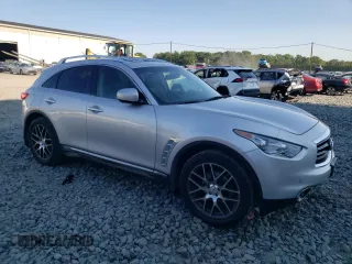 2012 Infiniti FX with VIN JN8AS1MU7CM120767, listed as a Copart auction lot 70097224 with 161,544 mi miles and Salvage Title. Bid and sale history available at DreamBid. Image 4.