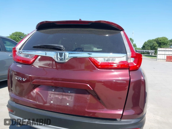 2018 Honda CR-V EX with VIN 7FARW1H59JE047451, listed as a IAAI auction lot 42031919 with 52,635 mi miles. Bid and sale history available at carsss.com. Image 6.