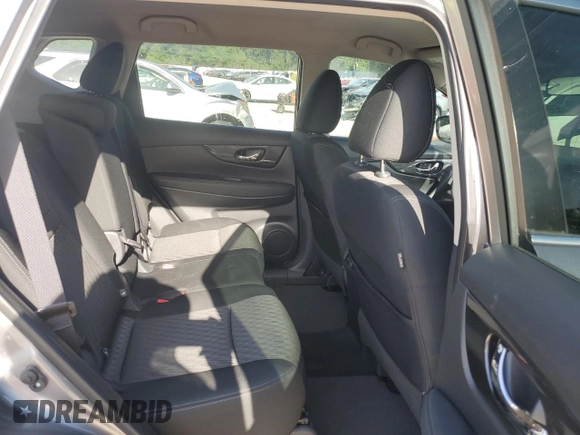 2018 Nissan Rogue SV with VIN KNMAT2MT7JP580223, listed as a Copart auction lot 53661485 with 64,519 mi miles and Salvage Title. Bid and sale history available at carsss.com. Image 10.