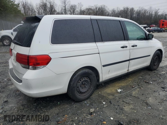 2008 Honda Odyssey LX with VIN 5FNRL38258B108357, listed as a Copart auction lot 43542245 with 214,319 mi miles and Non Repairable. Bid and sale history available at carsss.com. Image 3.