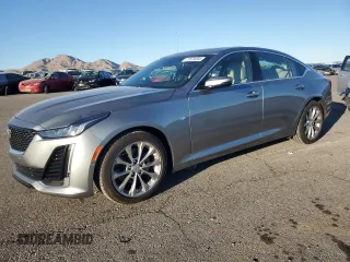 2024 Cadillac CT5 Premium Luxury with VIN 1G6DN5RK6R0128795, listed as a Copart auction lot 77578264 with 290 mi miles and Salvage Title. Bid and sale history available at DreamBid. Image 1.