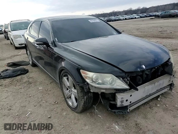 2012 Lexus LS 460 L with VIN JTHGL5EF8C5044754, listed as a Copart auction lot 48166625 with Not provided miles and Salvage title. Bid and sale history available at DreamBid. Image 10.
