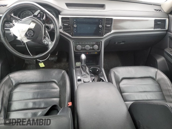2019 Volkswagen Atlas SEL with VIN 1V2MR2CA2KC606617, listed as a Copart auction lot 47283925 with 128,710 mi miles and Salvage title. Bid and sale history available at DreamBid. Image 8.