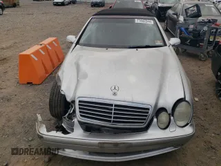 2002 Mercedes-Benz CLK 55 AMG with VIN WDBLK74G12T115679, listed as a Copart auction lot 71442244 with Not Provided miles and Salvage Title. Bid and sale history available at DreamBid. Image 5.
