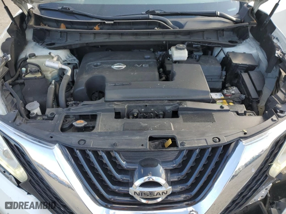 2017 Nissan Murano SV with VIN 5N1AZ2MG6HN125060, listed as a Copart auction lot 84016414 with 132,136 mi miles and Salvage Title. Bid and sale history available at carsss.com. Image 13.