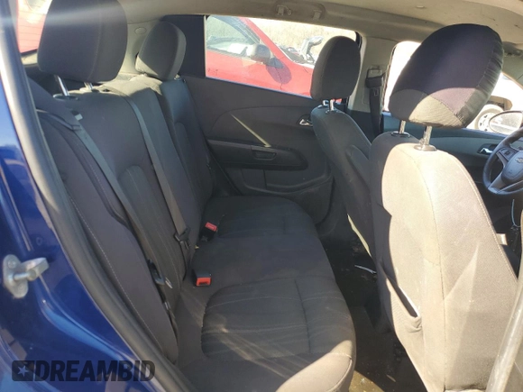 2014 Chevrolet Sonic LT with VIN 1G1JC6SH4E4205072, listed as a Copart auction lot 87321804 with 185,736 mi miles and Clean Title. Bid and sale history available at carsss.com. Image 10.