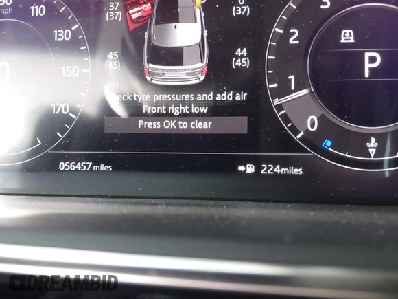 2020 Land Rover Range Rover с VIN SALGS5SE4LA413304, выставлен на аукционе IAAI как лот 41264428 с пробегом 56 457 миль миль и . История ставок и продаж доступна на DreamBid. Изображение 16.