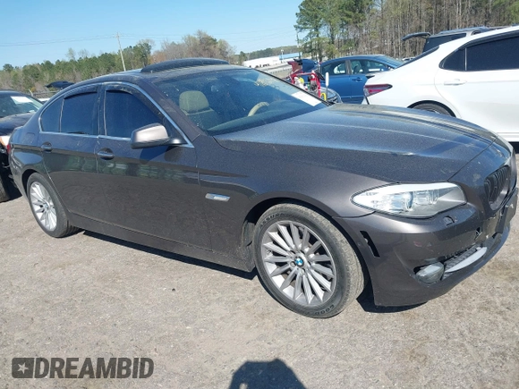 2011 BMW 5 Series 535i with VIN WBAFR7C53BC804646, listed as a IAAI auction lot 41892198 with 152,432 mi miles and . Bid and sale history available at carsss.com. Image 1.