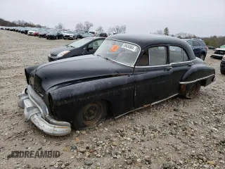 1950 Oldsmobile 88 z VIN 508B11628, wystawiony jako Copart lot #81461834 z przebiegiem 53 903 mil mil oraz Nie do naprawy • Non repairable. Historia ofert i sprzedaży dostępna na DreamBid. Obrazek 1.