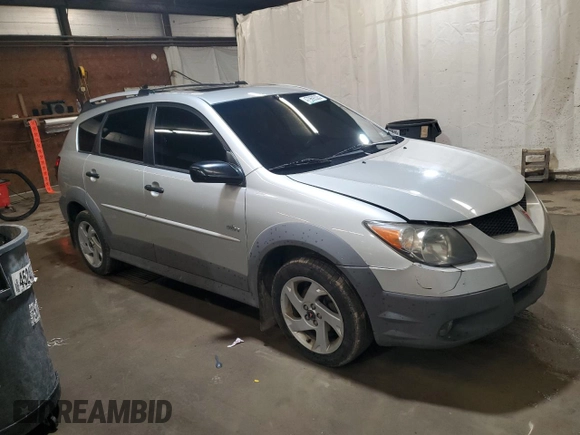 2004 Pontiac Vibe z VIN 5Y2SM62884Z403115, wystawiony jako Copart lot #47969335 z przebiegiem 106 932 mil mil oraz Szkody całkowita. Historia ofert i sprzedaży dostępna na DreamBid. Obrazek 4.