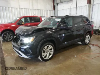 2021 Volkswagen Atlas SE z VIN 1V2KP2CA6MC527435, wystawiony jako Copart lot #55039695 z przebiegiem 67 626 mil mil oraz Nie do naprawy • Non repairable. Historia ofert i sprzedaży dostępna na DreamBid. Obrazek 1.