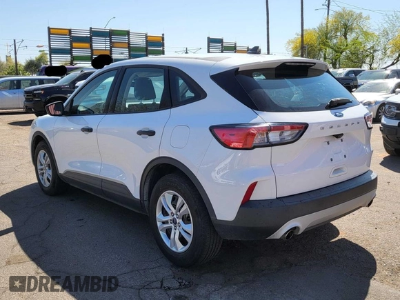 2020 Ford Escape S with VIN 1FMCU0F65LUC46922, listed as a Copart auction lot 53000525 with 82,913 mi miles and Clean Title. Bid and sale history available at carsss.com. Image 3.