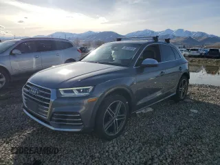 2018 Audi SQ5 Premium Plus with VIN WA1A4AFY1J2125925, listed as a Copart auction lot 86731324 with 56,875 mi miles and Salvage Title. Bid and sale history available at DreamBid. Image 1.