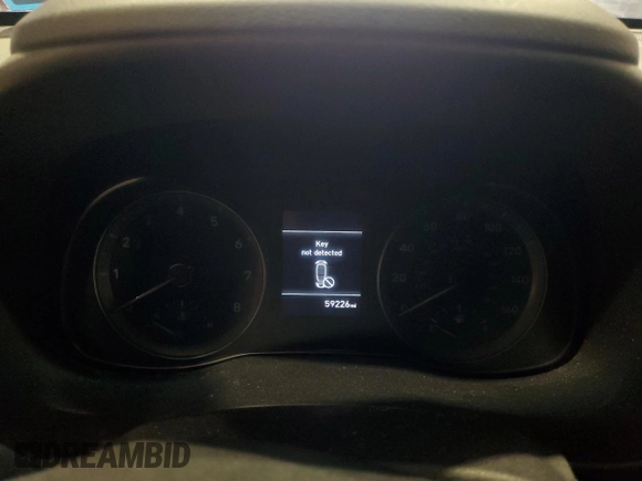 2019 Hyundai Kona SEL with VIN KM8K6CAA6KU257297, listed as a Copart auction lot 53932555 with 59,226 mi miles and Salvage Title. Bid and sale history available at DreamBid. Image 9.