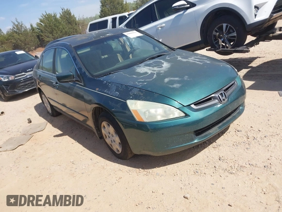 2003 Honda Accord LX z VIN 1HGCM56373A101567, wystawiony jako IAAI lot #42040412 z przebiegiem 259 739 mil mil oraz . Historia ofert i sprzedaży dostępna na DreamBid. Obrazek 1.