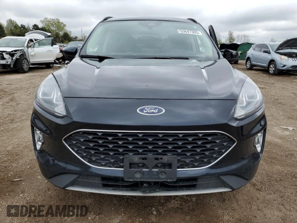 2021 Ford Escape SEL with VIN 1FMCU9H63MUB35918, listed as a Copart auction lot 55647305 with 211,681 mi miles and Salvage title. Bid and sale history available at DreamBid. Image 5.