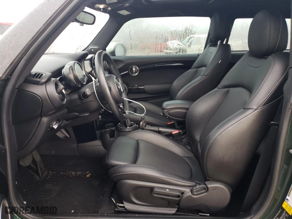 2015 MINI Cooper Hardtop S with VIN WMWXP7C58F2A38227, listed as a Copart auction lot 46132835 with NaN miles and Salvage Title. Bid and sale history available at carsss.com. Image 7.