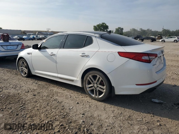 2013 Kia Optima SX with VIN 5XXGR4A68DG144821, listed as a Copart auction lot 61248385 with 143,043 mi miles and Clean title. Bid and sale history available at DreamBid. Image 2.