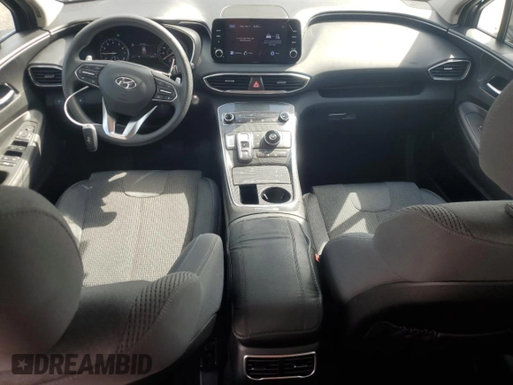 2022 Hyundai Santa Fe SEL with VIN 5NMS24AJ3NH377026, listed as a Copart auction lot 52202505 with 33,051 mi miles and Salvage Title. Bid and sale history available at DreamBid. Image 8.