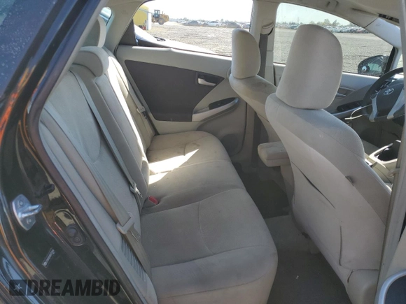 2011 Toyota Prius I with VIN JTDKN3DU8B5312064, listed as a Copart auction lot 51802775 with 156,978 mi miles and Salvage Title. Bid and sale history available at carsss.com. Image 10.