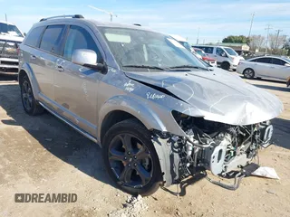 2018 Dodge Journey Crossroad z VIN 3C4PDCGG9JT345605, wystawiony jako IAAI lot #41316645 z przebiegiem 96 910 mil mil oraz . Historia ofert i sprzedaży dostępna na DreamBid. Obrazek 1.