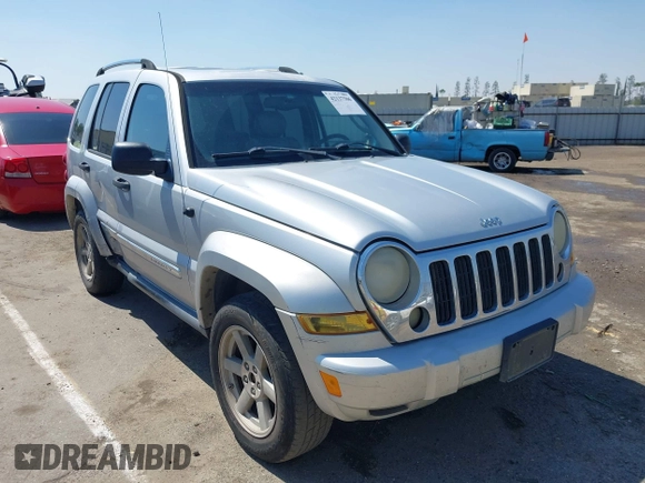 2005 Jeep Liberty Limited with VIN 1J4GL58K55W727495, listed as a IAAI auction lot 42137506 with 185,103 mi miles and . Bid and sale history available at carsss.com. Image 1.
