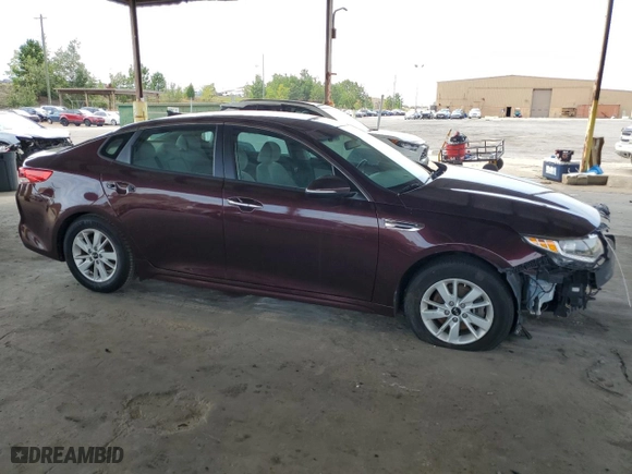 2016 Kia Optima LX with VIN 5XXGT4L36GG108540, listed as a Copart auction lot 72884284 with 127,020 mi miles and Salvage Title. Bid and sale history available at carsss.com. Image 4.