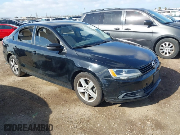 2012 Volkswagen Jetta TDI w/Premium with VIN 3VWLL7AJ3CM469621, listed as a IAAI auction lot 41831230 with 198,871 mi miles and . Bid and sale history available at DreamBid. Image 1.