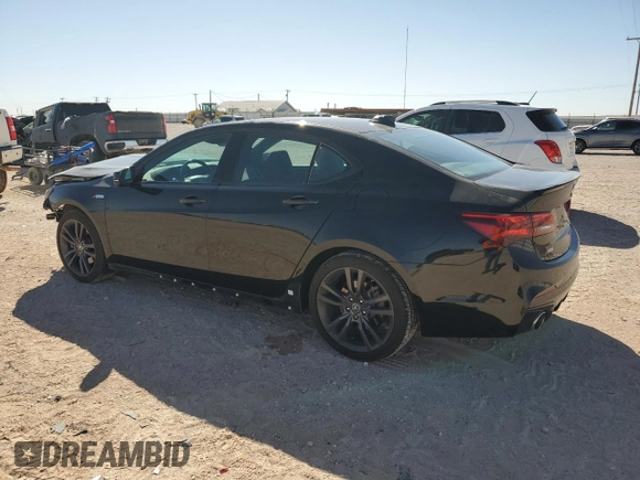 2020 Acura TLX w/A-Spec Pkg with VIN 19UUB3F61LA002283, listed as a Copart auction lot 49169465 with 39,176 mi miles and Salvage Title. Bid and sale history available at carsss.com. Image 2.