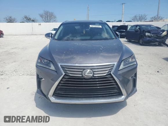 2018 Lexus RX with VIN 2T2ZZMCA3JC107474, listed as a Copart auction lot 52739345 with 0 mi miles and Salvage Title. Bid and sale history available at carsss.com. Image 5.