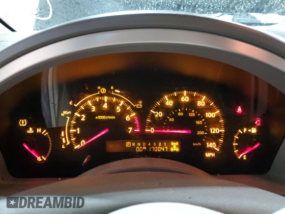 2007 Infiniti QX56 with VIN 5N3AA08C97N800618, listed as a Copart auction lot 89098995 with 170,047 mi miles and Salvage Title. Bid and sale history available at carsss.com. Image 9.