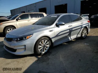 2017 Kia Optima EX with VIN 5XXGU4L32HG127102, listed as a Copart auction lot 43440034 with 94,784 mi miles and Salvage Title. Bid and sale history available at carsss.com. Image 1.