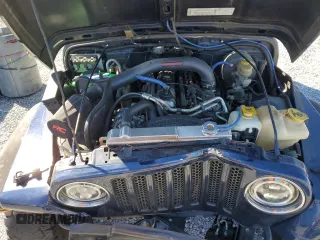 2003 Jeep Wrangler X with VIN 1J4FA39S53P363235, listed as a Copart auction lot 47496685 with 236,575 mi miles and Salvage Title. Bid and sale history available at carsss.com. Image 12.