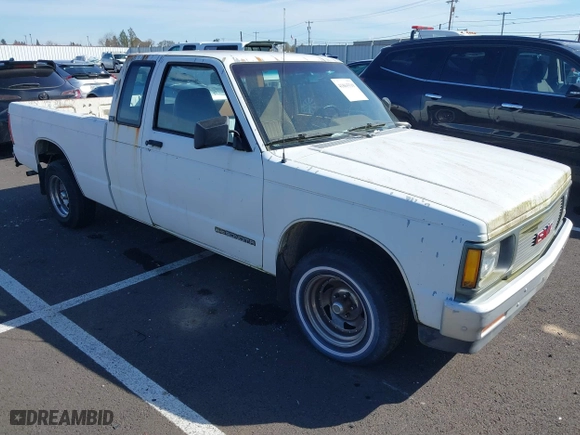 1991 GMC Sonoma with VIN 1GTCS19Z4M8505710, listed as a IAAI auction lot 41865519 with 112,290 mi miles. Bid and sale history available at carsss.com. Image 1.