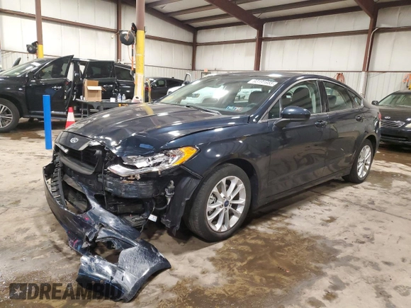 2020 Ford Fusion SE with VIN 3FA6P0LU3LR140462, listed as a Copart auction lot 63191685 with 21,578 mi miles and Salvage title. Bid and sale history available at DreamBid. Image 1.
